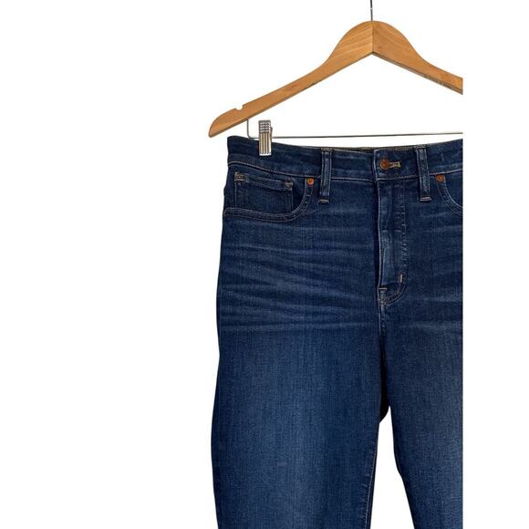 Madewell Women's Curvy High-Rise Skinny Jeans High Waisted Denim Size 29 Blue - Picture 5 of 12